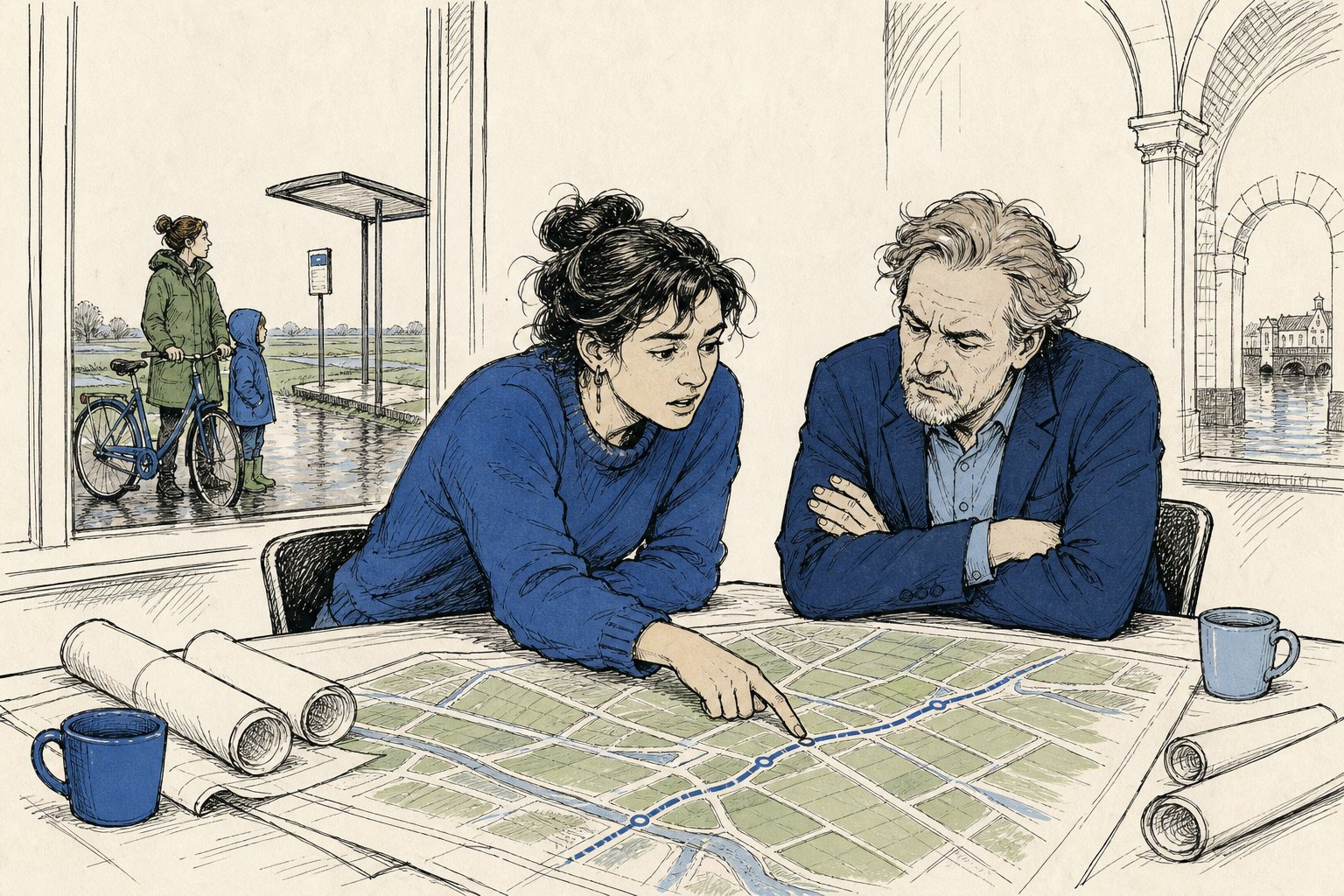 Rijnenburglijn: nu het goedkopere tracé