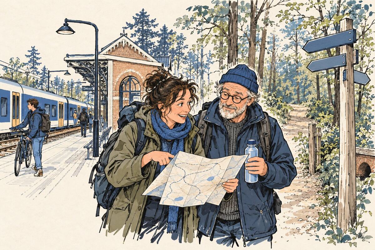Wandelen Den Dolder: nieuw startpunt